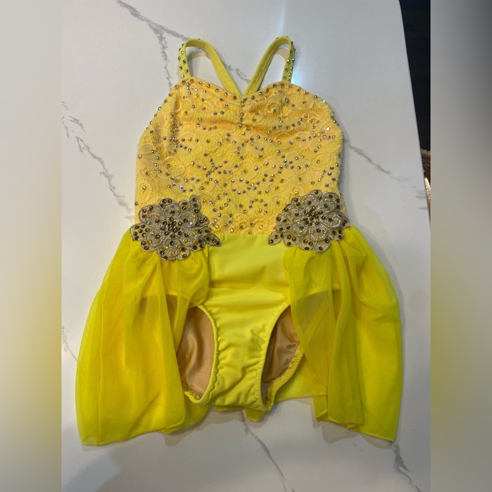 Girls dance costume